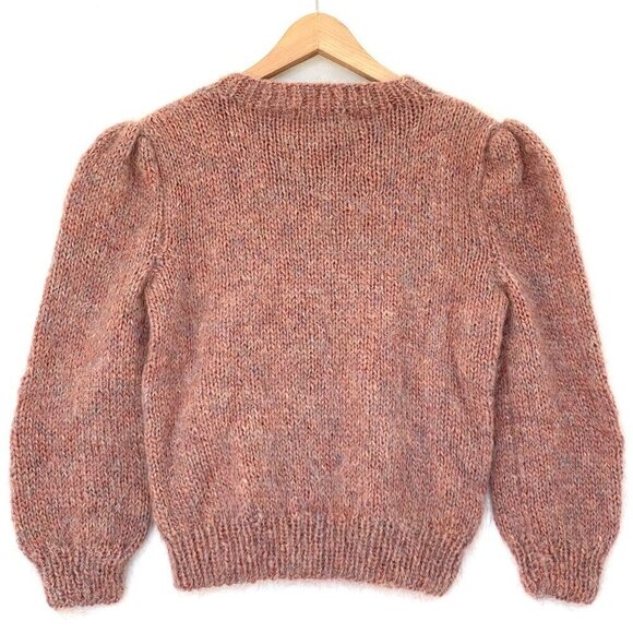 Helena Ruuth Womens Vintage Chunky Knit Sweater Handmade in Ireland Mohair Wool - Picture 2 of 10